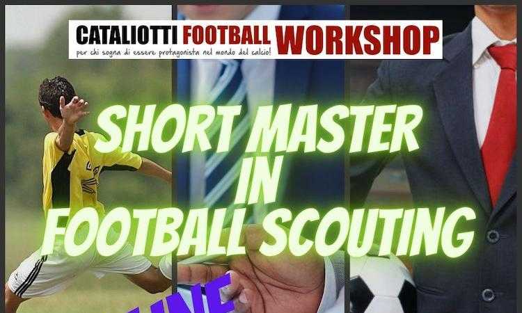 Short Master in Football Scouting: corso online con Stage di 6 mesi