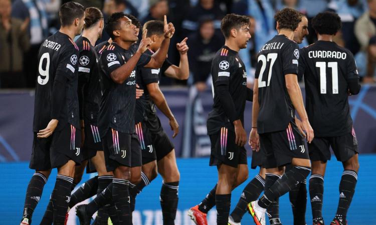 La Juve spazza via le critiche: 3-0 al Malmoe
