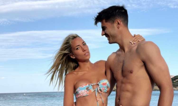 Viky Varga con Lady Morata, anche Svanberg ha la sua Alice: che bomber! FOTO