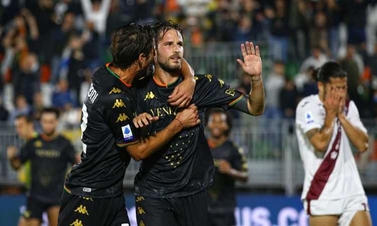 Aramu riprende Brekalo, Venezia-Torino 1-1: la classifica di Serie A