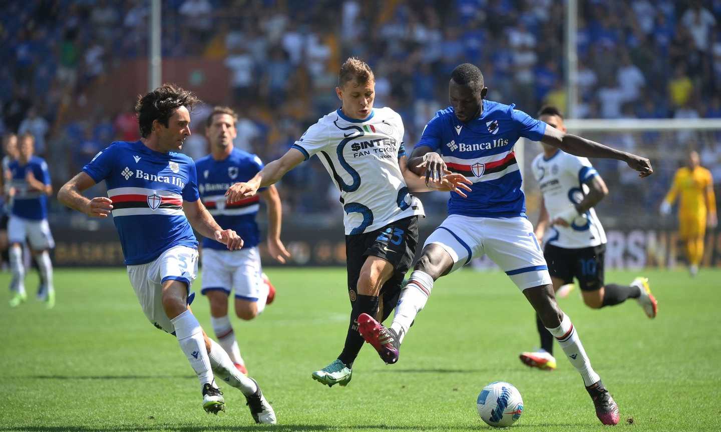 Sampdoria-Inter 2-2: il tabellino