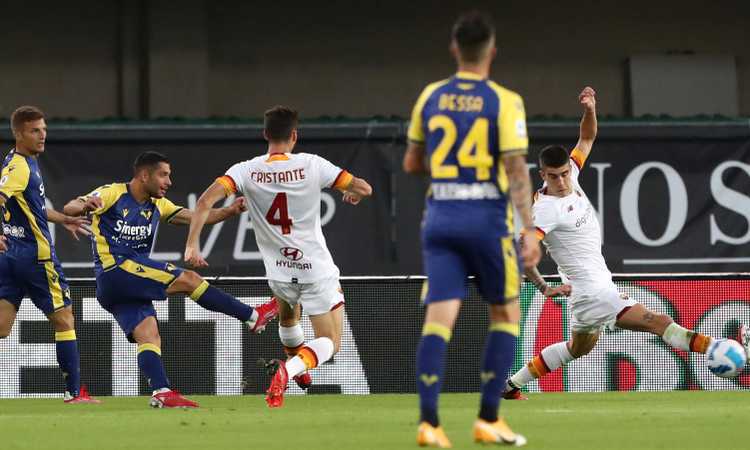 Magic Pellegrini non salva un Mourinho deludente. Vince il Verona, ma è di Tudor o di Di Francesco?