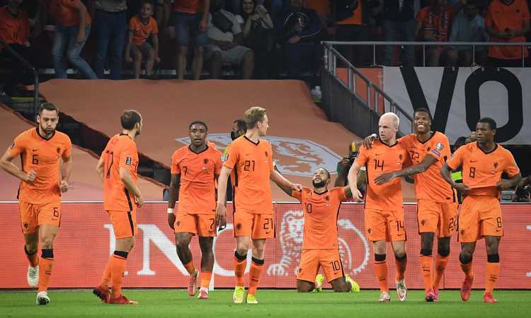 Qual. Mondiali: riparte la Francia, l'Olanda distrugge 6-1 la Turchia. La Danimarca con Kjaer fa 6 su 6