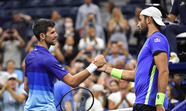 Berrettini ko contro Djokovic