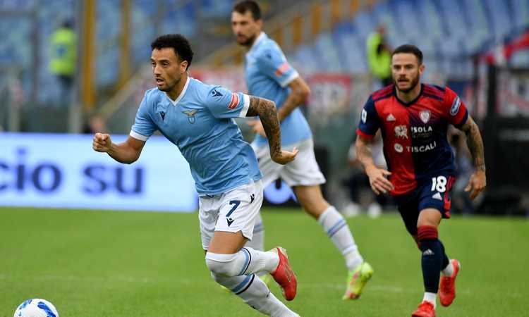 Rivivi la MOVIOLA di Lazio-Cagliari: Felipe Anderson giù in area, la Lazio chiede un rigore
