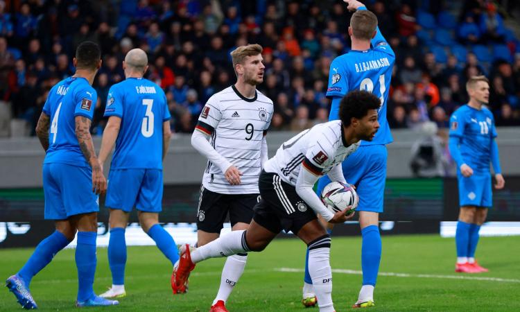 Qualif. Mondiali 2022: Germania, Spagna e Belgio ok. Inghilterra beffata al 96'. Svizzera, favore a Mancini
