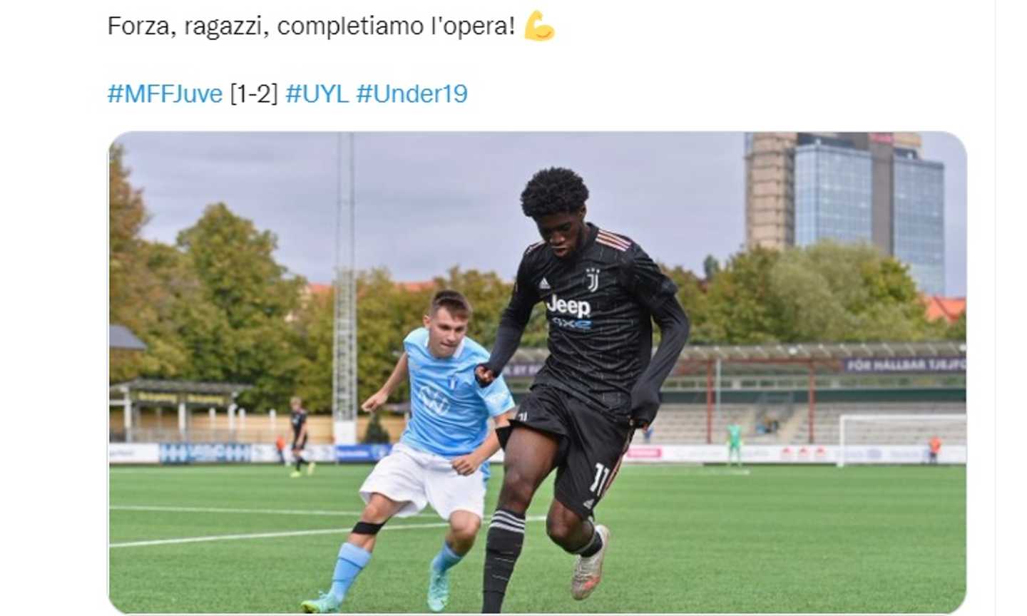 Juve Primavera, Iling: 'Perdere così fa male'