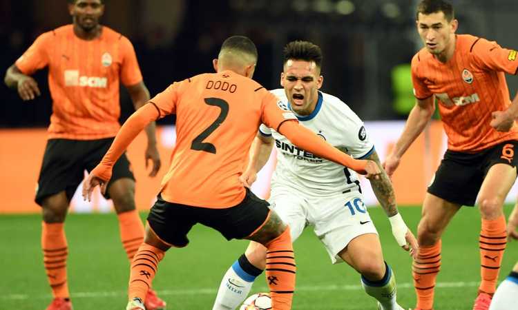 Inter-Shakhtar Donetsk: le probabili formazioni, dove vederla in tv