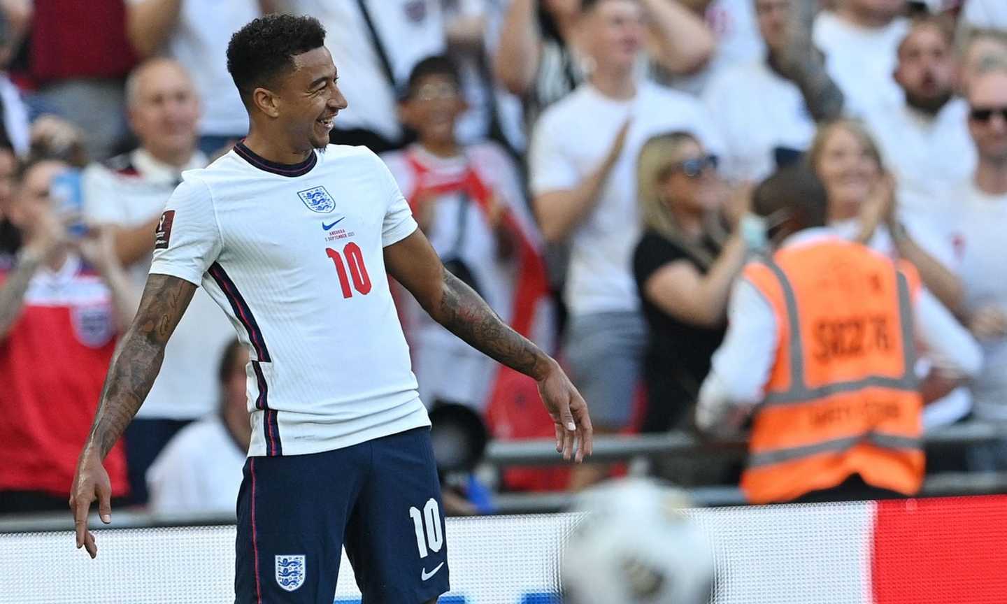 Inghilterra: Saka in gol dopo l'errore europeo contro l'Italia, Lingard alla CR7