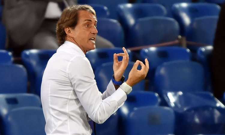 Italia, Mancini: 'Momento che la palla non entra, troppe occasioni buttate. Non si può non vincere 3-0!'
