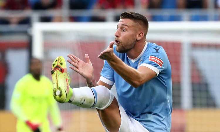 Lazio, Milinkovic: 'Ieri sera 250 con questa maglia, ma sono incaz...'