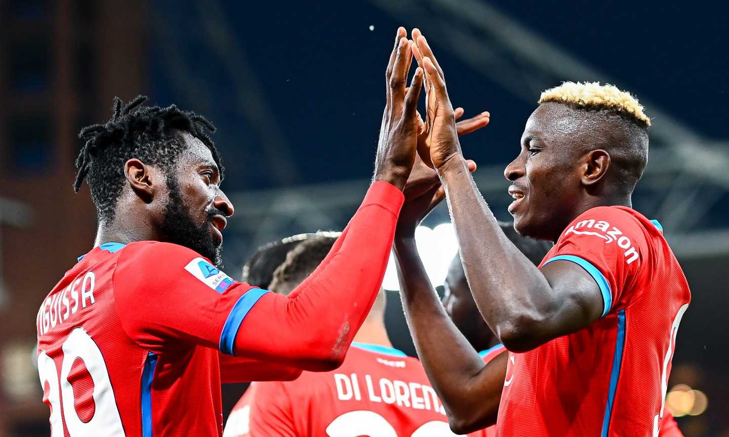 Il Napoli non ha il mal d'Africa: Osimhen e Anguissa mandano messaggi all'Inter