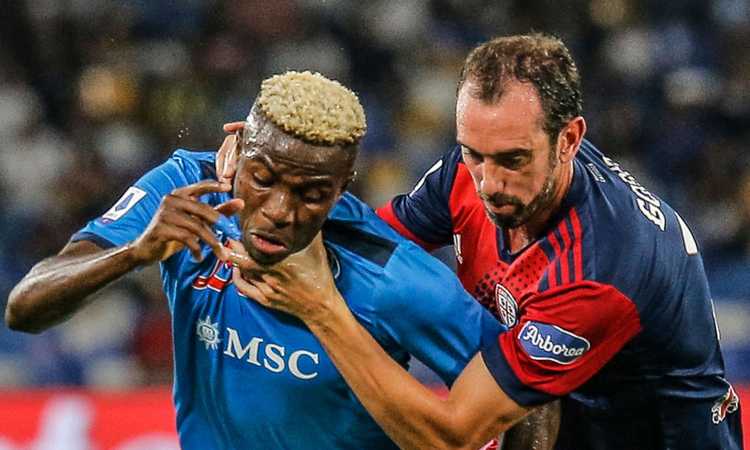 Napoli-Cagliari 2-0: il tabellino