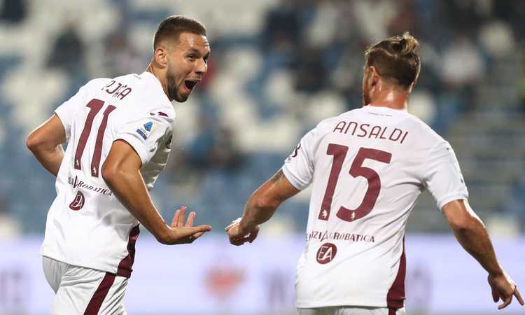 Pjaca fa volare il Torino: 1-0 in casa del Sassuolo