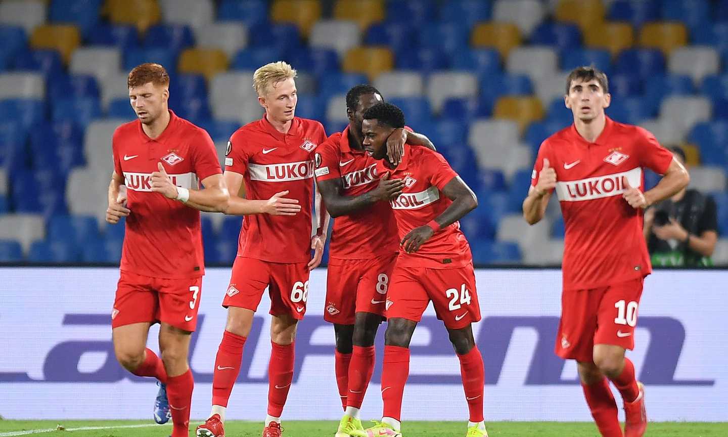 Spartak Mosca, Promes: 'Abbiamo fatto tre gol al Napoli, è incredibile! Io ci credevo, è il calcio'