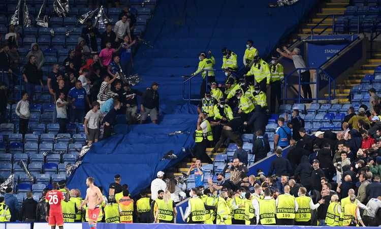Napoli, 9 tifosi arrestati a Leicester