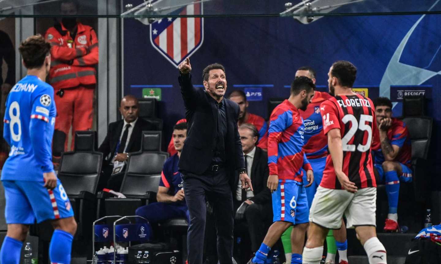 Atletico, Simeone: 'In 11 contro 11 meglio il Milan. Cakir? Al suo posto forse la penserei come Pioli' VIDEO