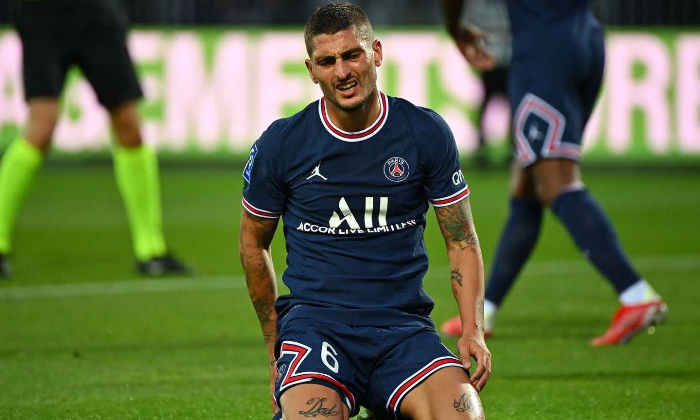 PSG: Verratti prende in giro Hakimi VIDEO