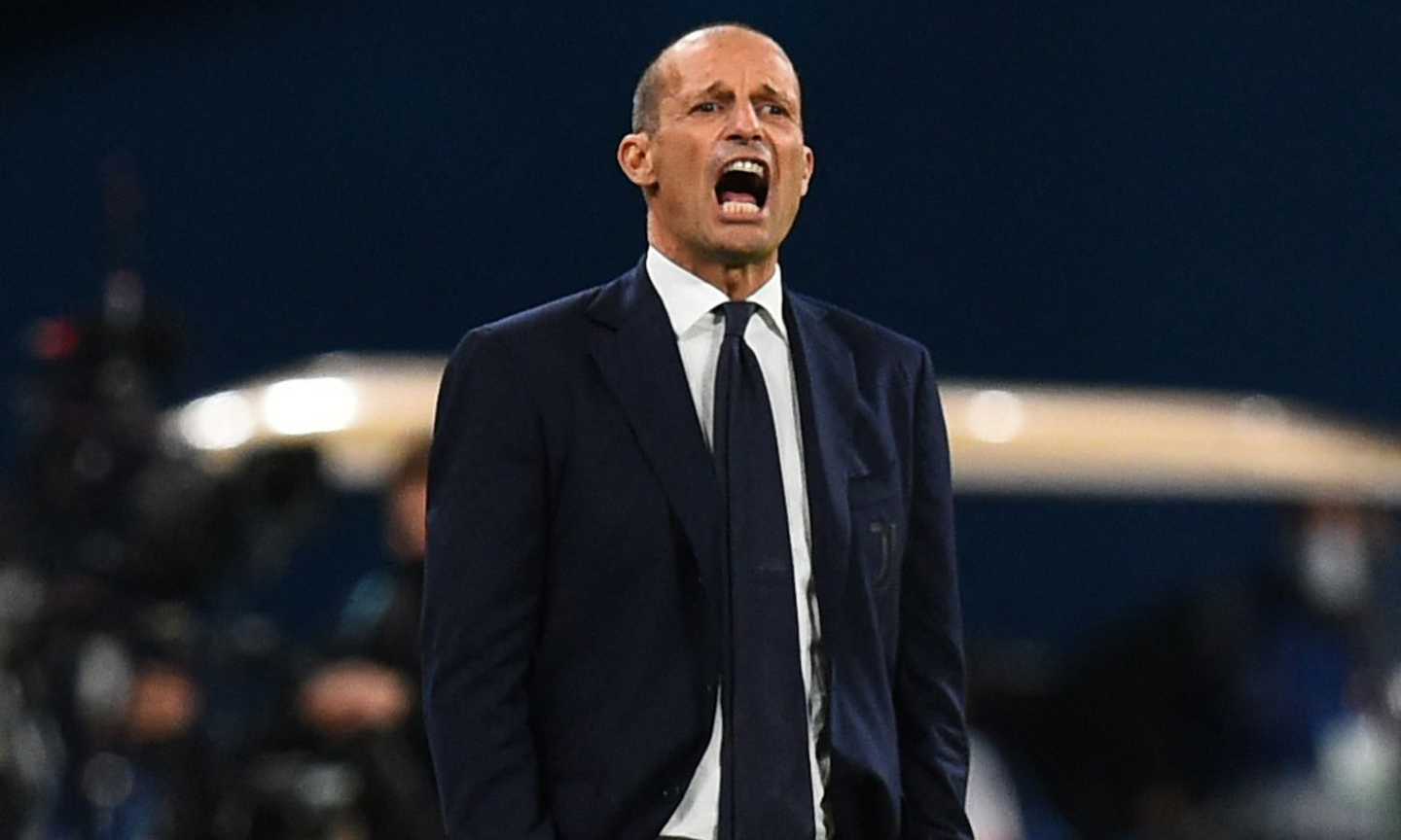 Juve, Allegri: 'Brutta prestazione, risultato ottimo. Combinazione perfetta per arrivare arrabbiati contro l'Inter'