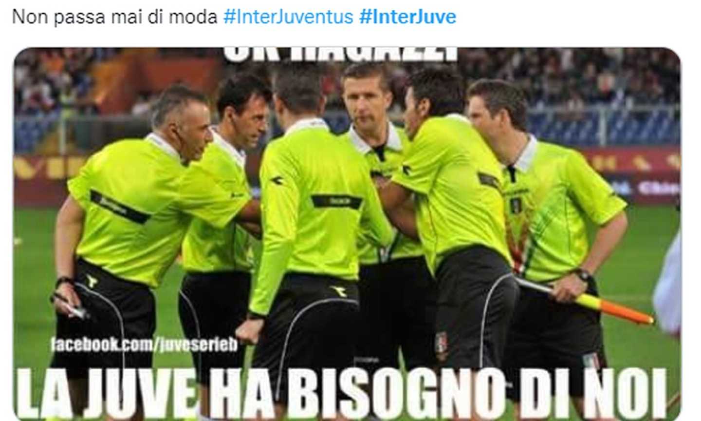 Inter-Juve, i tifosi nerazzurri insorgono sui social: 'Con loro è sempre la solita storia, Calciopoli non finisce', FOTO