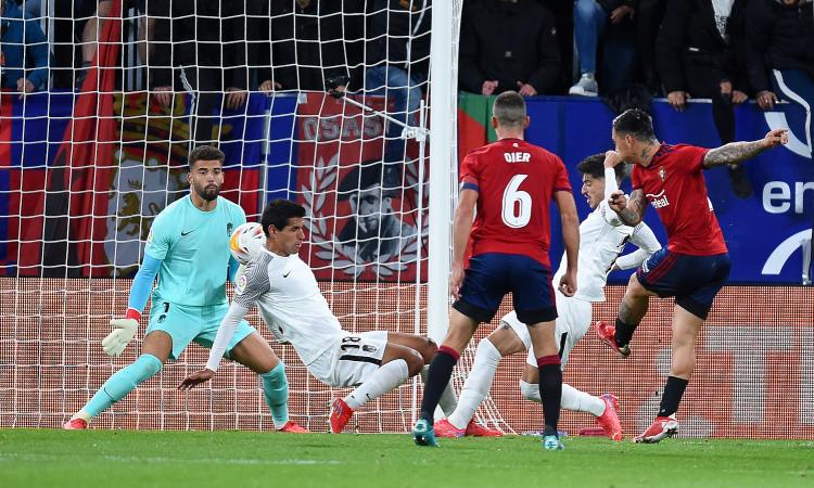 Liga: al 90° il Granada raggiunge l'Osasuna, secondo in classifica dietro alla Real Sociedad