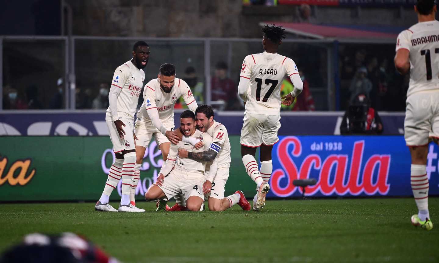 Bologna-Milan 2-4: il tabellino