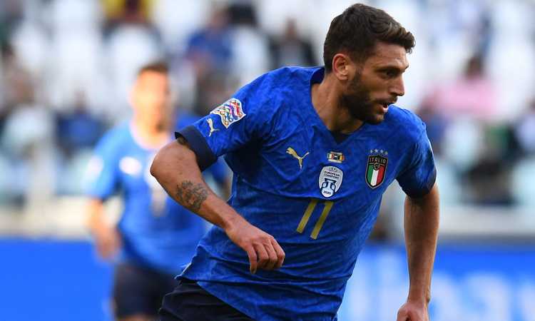 Italia, Berardi: 'Volevamo dare un segnale e lo abbiamo fatto. Contro la Svizzera faremo una grande partita'