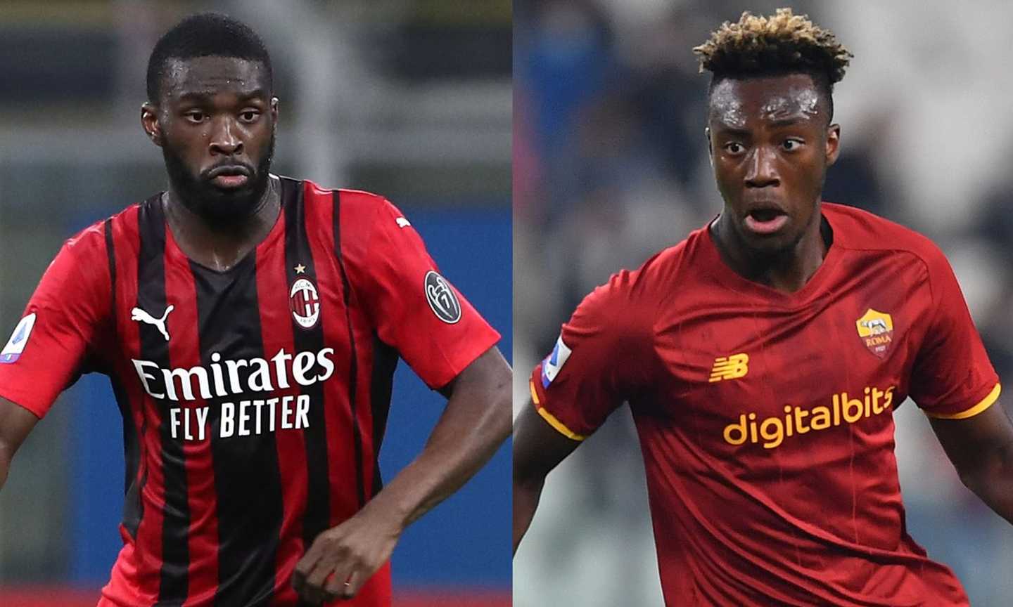 Tomori contro Abraham, 'fratelli nemici': i segreti della sfida che decide Roma-Milan