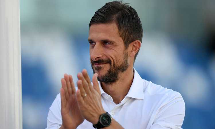 Sassuolo, Dionisi: 'Stasera non abbiamo vinto un contrasto. Raspadori? Ha fatto il massimo' Sassuolo, Dionisi: 'Stasera non abbiamo vinto un contrasto. Raspadori? Ha fatto il massimo'