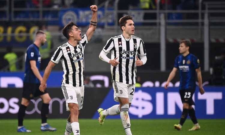 Il rigore di Dybala all'89' riprende Dzeko: Inter e Juve pareggiano 1-1 e restano a -7 e -10 da Milan e Napoli