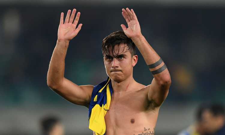 Juve, Dybala annuncia: 'Domani torno ad allenarmi in gruppo'