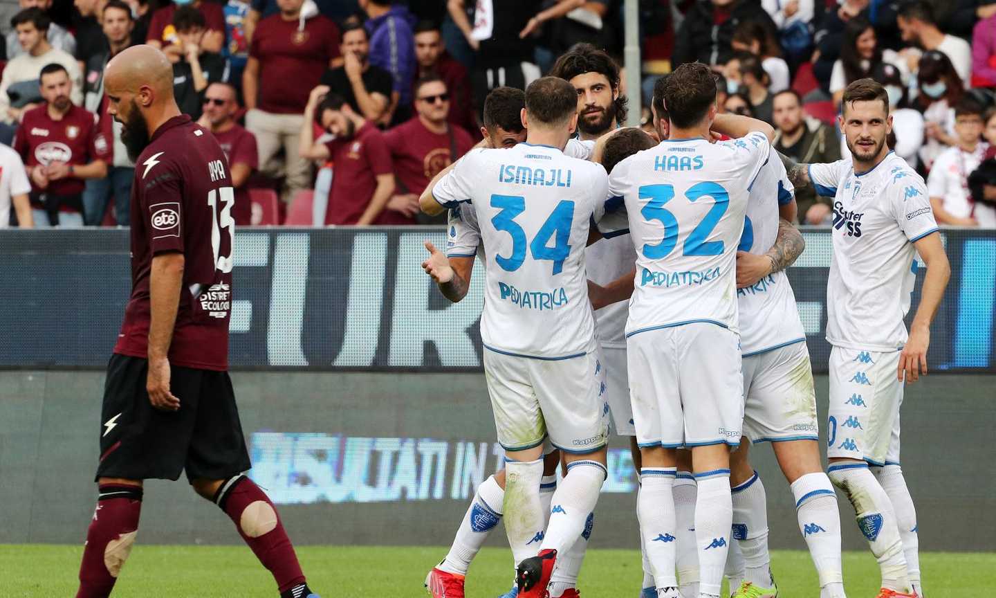 L'Empoli devasta la Salernitana poi si rilassa: Cutrone e Pinamonti rendono amaro l'esordio di Colantuono