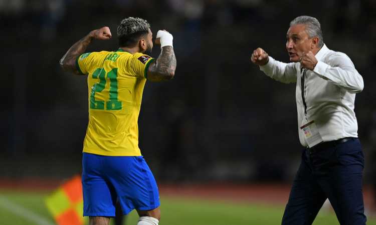 Gabigol lancia il Brasile, Argentina a secco senza Lautaro, gomitata di Cuadrado a Vina