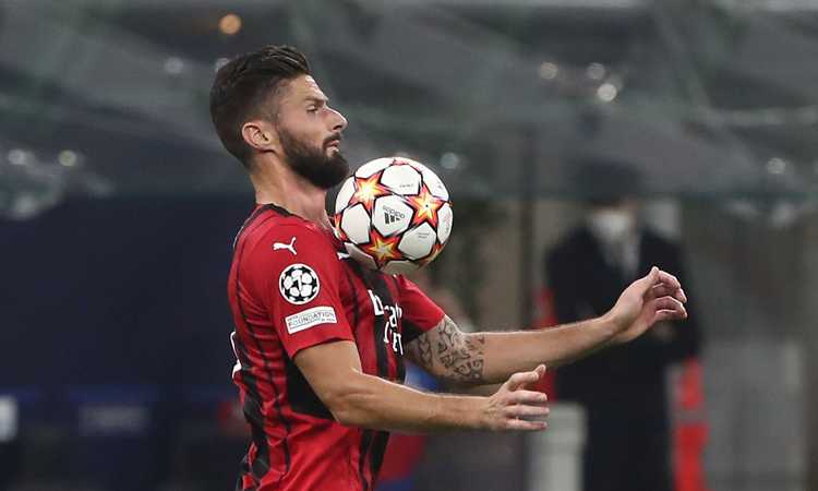 Milan, Giroud di nuovo a disposizione: la scelta per il Verona e il 'fattore Ibra'