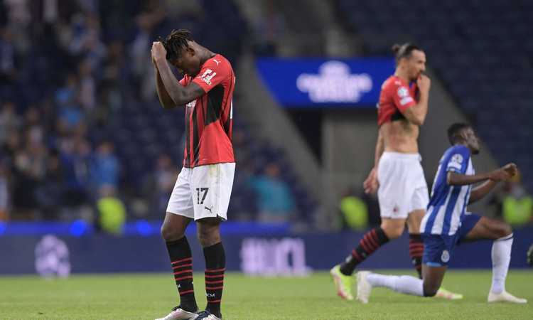 Troppi assenti, il peggior Milan della stagione perde anche contro il Porto