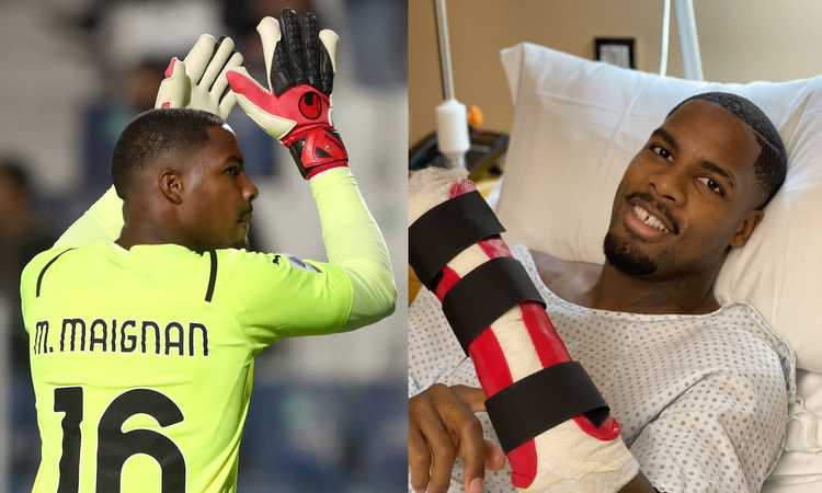 Milan, le parole di Maignan: 'Grazie a tutti per i vostri messaggi, insieme siamo più forti'