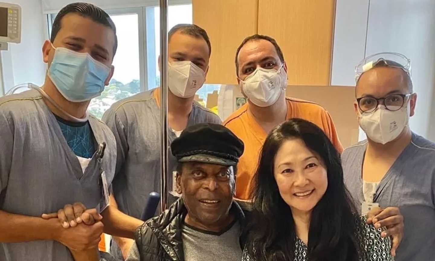 Pelé ricoverato di nuovo in ospedale: è in condizioni stabili