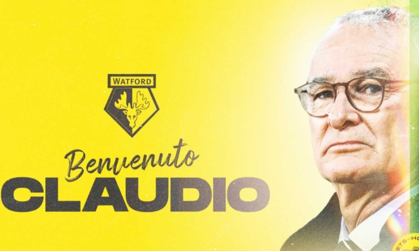 UFFICIALE: Ranieri torna in Premier League, allenerà il Watford