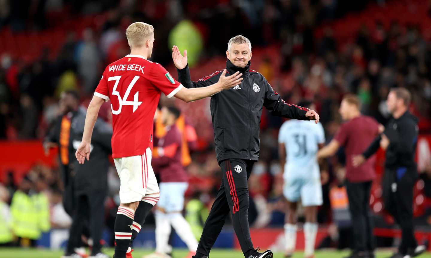 Manchester United: van de Beek vuole l'addio