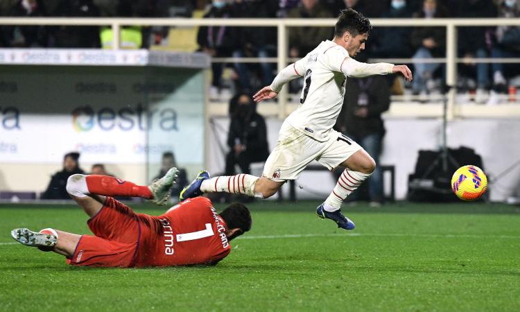 Fiorentina-Milan, rivivi la MOVIOLA : Leao e Saponara chiedono un rigore a testa, protesta anche Pioli