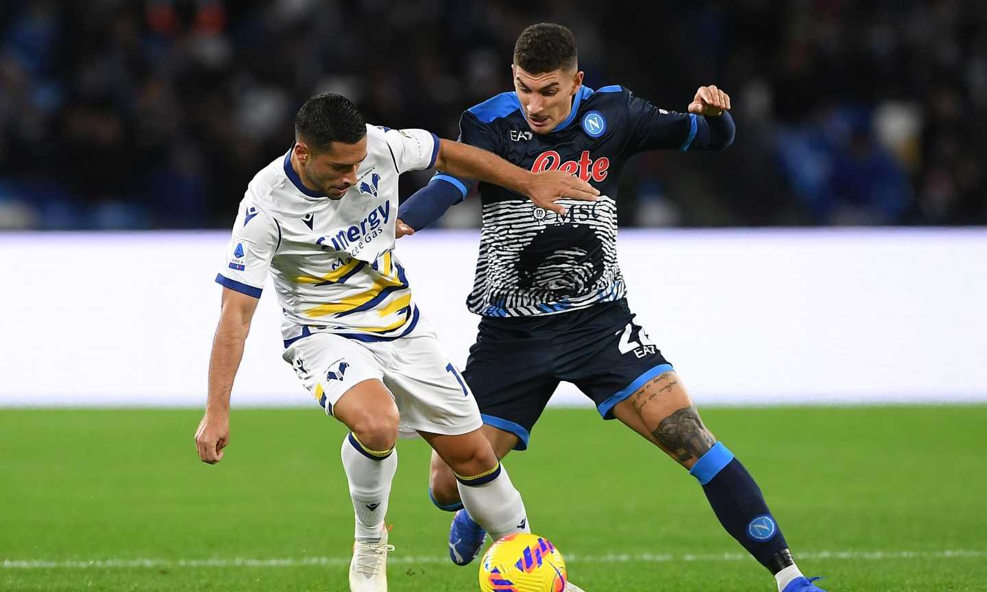 Napoli-Verona 1-1: il tabellino