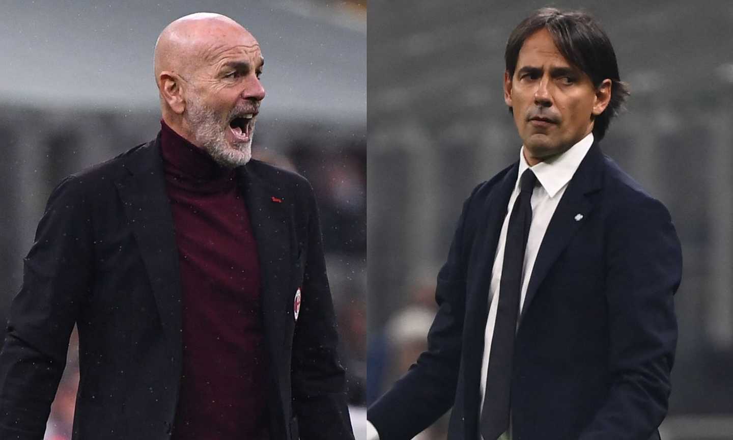 Serie A: Inter-Milan, derby scudetto. Le quote premiano Inzaghi, Pioli va in salita