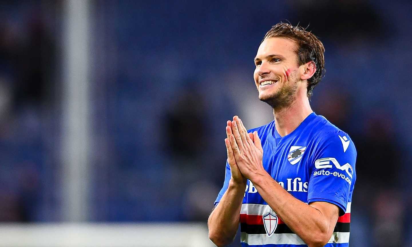 Sampdoria, infortunio Ekdal: salta la Roma?