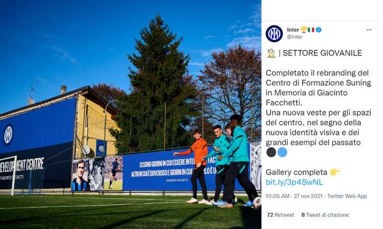 Inter, Interello cambia nome