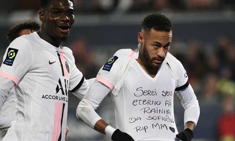 Ligue 1: il Lille si ferma anche con l'Angers. Tris Psg al Bordeaux, Neymar in lacrime dopo il gol