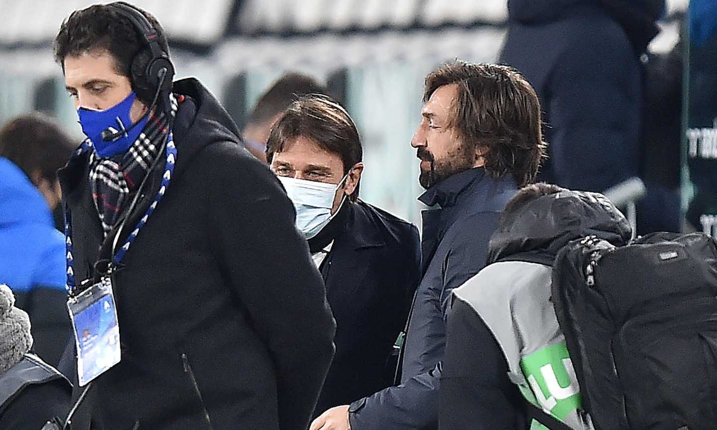 All or Nothing: Juventus, Pirlo: 'L'Inter di Conte gioca a memoria o non sa cosa fare'