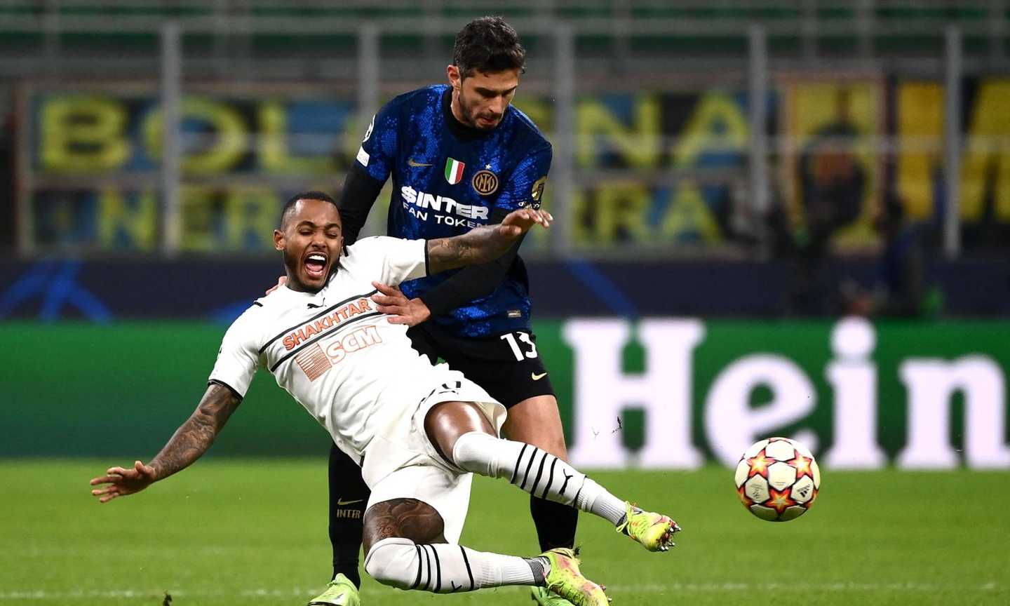 Inter-Shakhtar 2-0: il tabellino