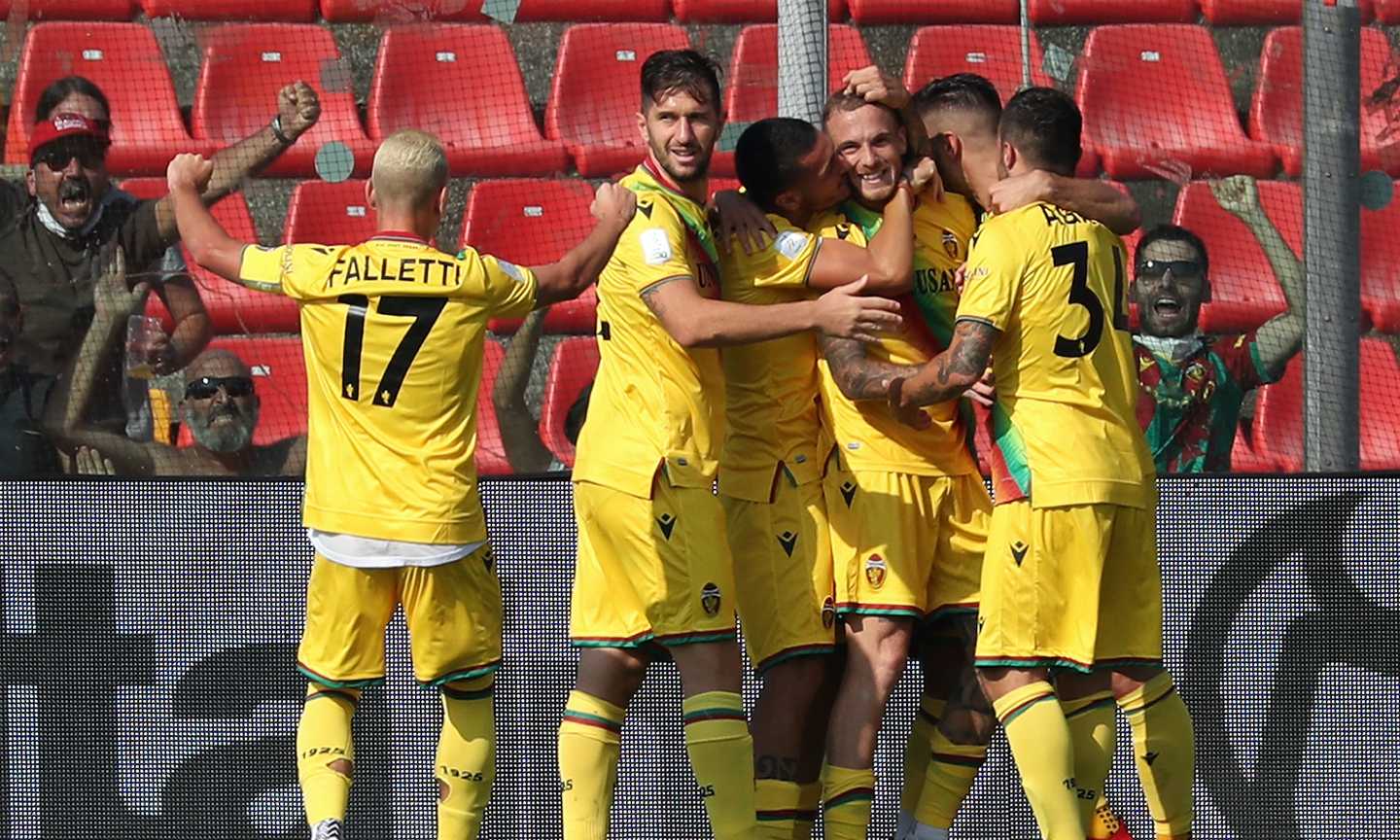 Benevento-Ternana 1-2: il tabellino