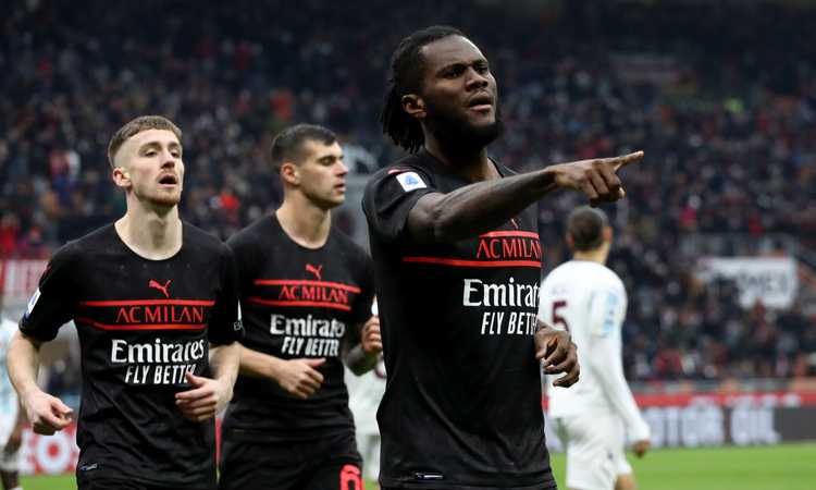 Milan, Kessie: 'Dedico vittoria e gol a Kjaer, siamo con te' FOTO