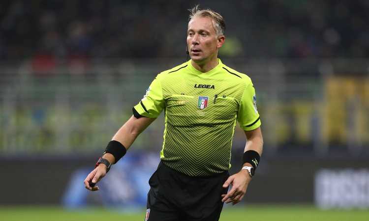 Serie A, arbitri: Valeri per la Juve, Fourneau per il Milan. A Doveri il derby di Genova. Ecco tutte le designazioni